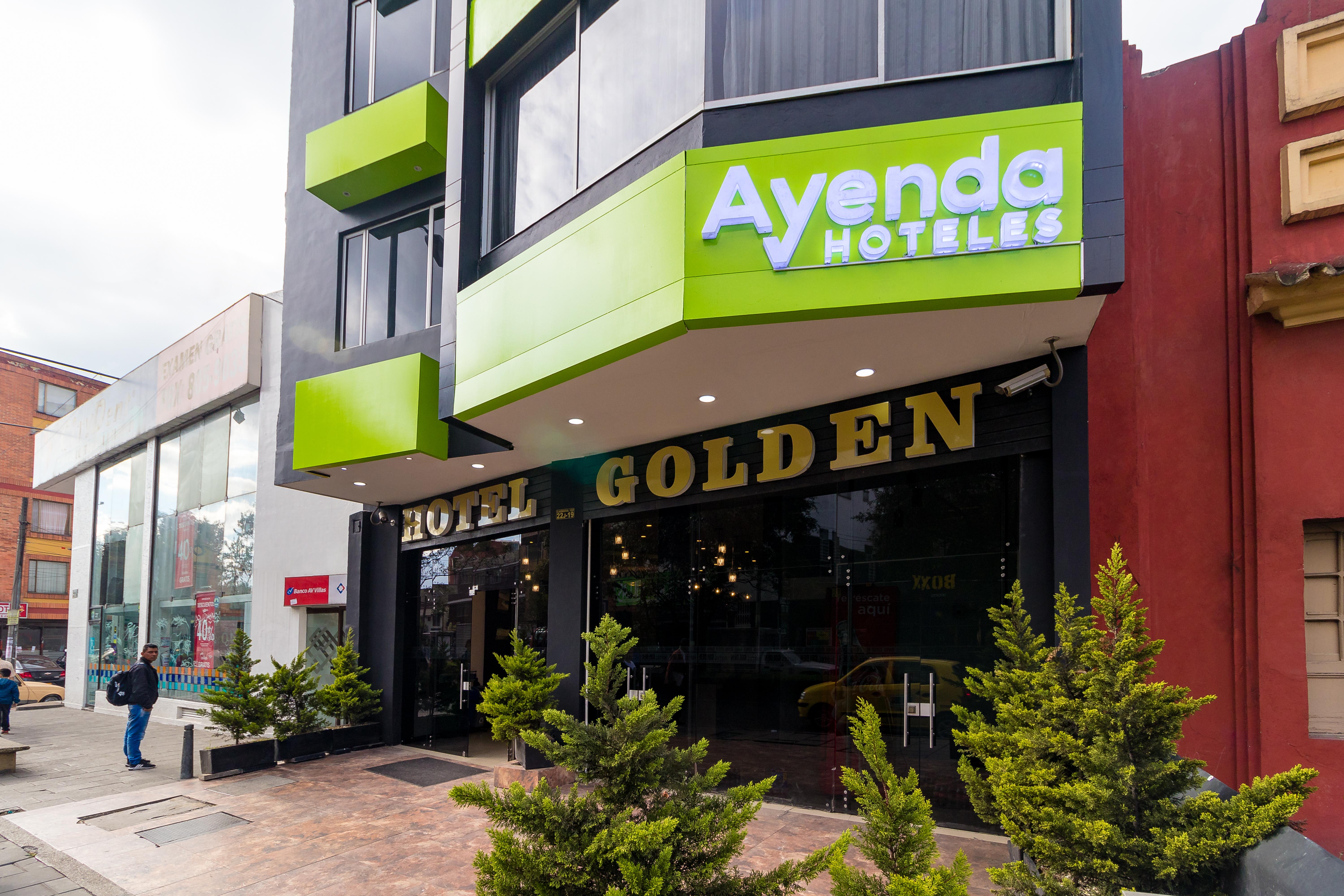 Ayenda 1063 Golden Hotel โบโกตา ภายนอก รูปภาพ